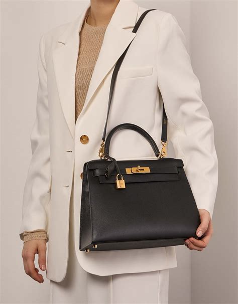 hermes kelly etain epsom|Hermes etoupe black.